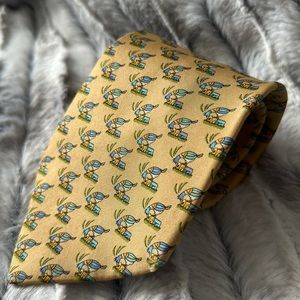 Salvatore Ferragamo Silk Tie - Birds
